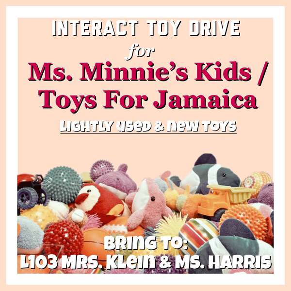 Support the Interact Club Toy Drive!
