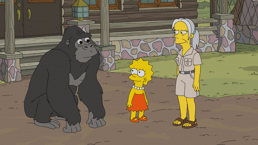 The Simpsons “Cliff Notes” - Episode 5, Season 31: Gorillas on the Mast