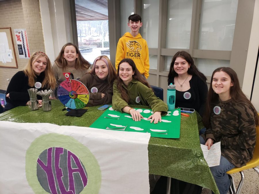 Pictured (from left to right): Julie Barbier (Grade 11), Kate Nye (Grade 10), Julianna Curcio (Grade 11), Paulina Starosta (Grade 12), Isabella Anton (Grade 11), Alex Weber (Grade 11)