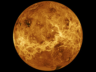 Venus is the second planet in our solar system, and the closest in size to Earth.