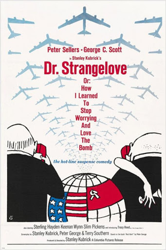 Stanley Kubrick drafts a satirical masterwork of laughs and nuclear annihilation in Dr. Strangelove Or: How I Learned to Stop Worrying and Love the Bomb.