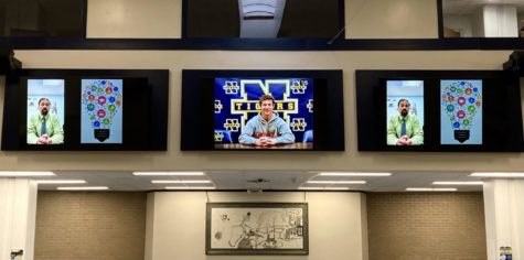 While the new TV screens above the senior well have not been around for very long, they are already having a big impact on the student body. 