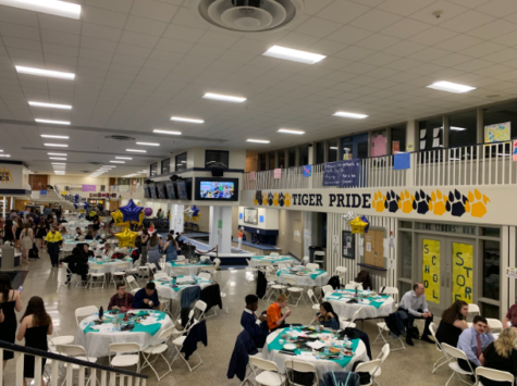 Buddy Club hosted a Friendship Ball on April 21st for students, friends, and families from 21 different high schools to have their own Buddy Prom experience right here in Northport High School’s commons.