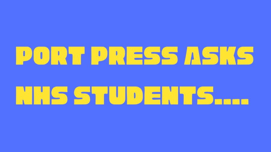 Port Press Asks Northport Students… School Arrival Time Edition