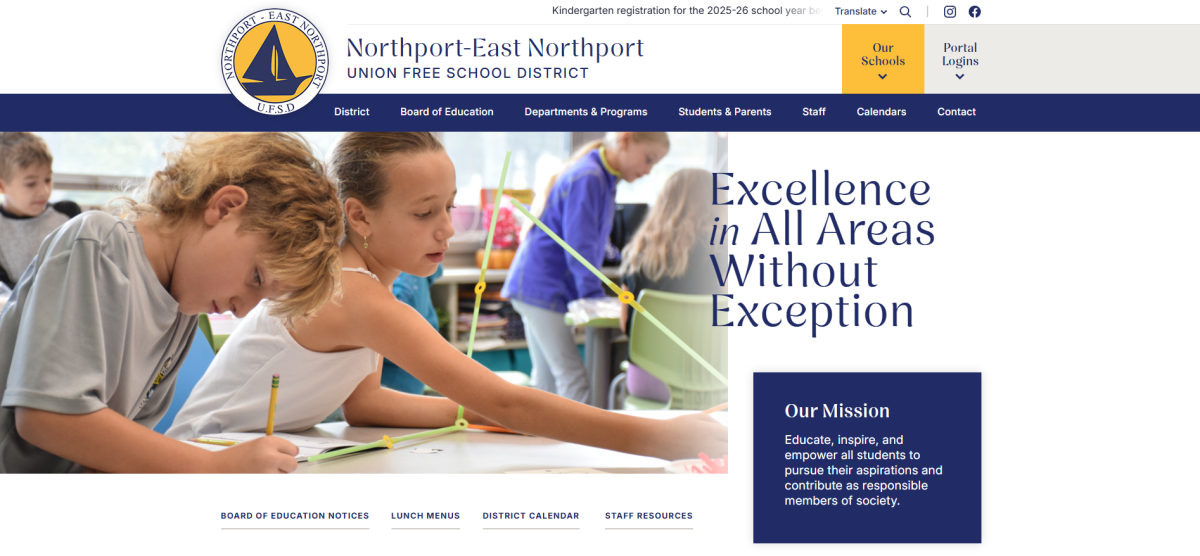 New School District Website