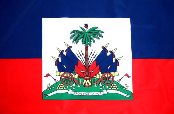The current Haitian flag.